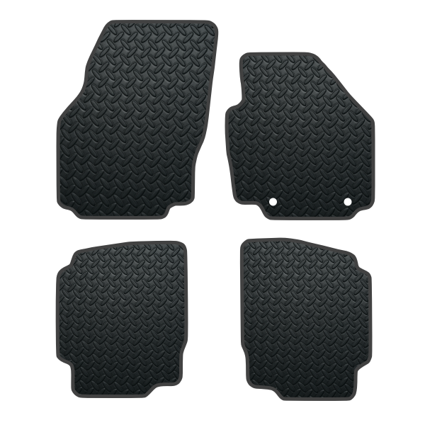 Ford Mondeo Oval Clip (2007-2012) Rubber Mats