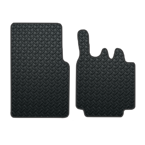 Smart For Two 2 Pce (2003-2007) Rubber Mats