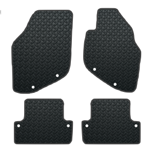 Volvo S60 With Clips (2000-2010) Rubber Mats