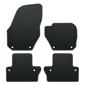 Volvo S60 With Clips (2010-Present) Rubber Mats