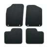 Fiat 500 With Twin Fixing Driver/Passenger (2012-Present) Rubber Mats