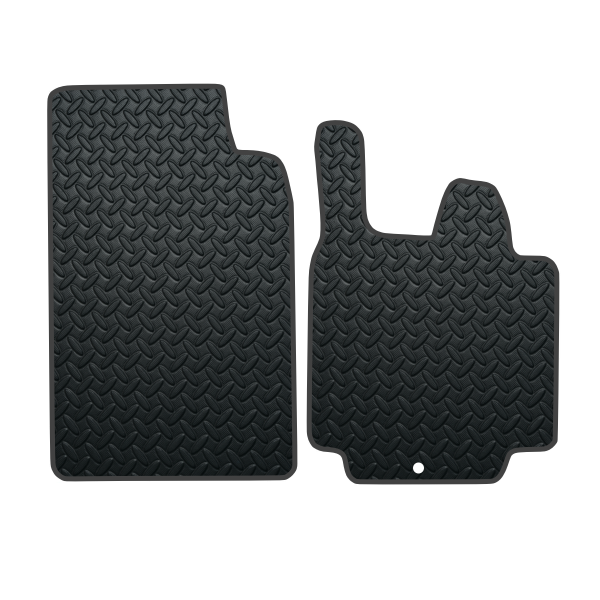 Smart For Two 2 Pce (2007-2014) Rubber Mats