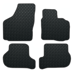 Skoda Octavia With Oval Fixings (2008-2013) Rubber Mats
